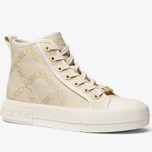 Evy Metallic Empire Logo
Jacquard Michael Kors High-Top Sneaker Originally $195